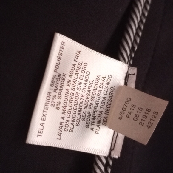 I.N.C. International Concepts Men's Blazer Size:XL Color:Black NWOT - Picture 9 of 10